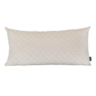 Almofada Bordada Retangular Matelassê 60x30 Veludo Com Enchim