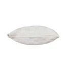 Almofada Botão Lounge Ráfia 40x40cm - Artesanal Teares - Marrom Claro