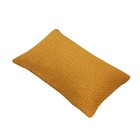 Almofada Botão Lounge Vermelha 40x40cm - Artesanal Teares - Vermelho