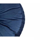 Almofada Botão Redonda Luxo Com Matelassê Lateral Perfil Mate