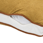 Almofada Boucl Retangular Carmel Mostarda 30x50