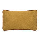 Almofada Boucl Retangular Carmel Mostarda 30x50