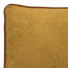 Almofada Boucl Retangular Carmel Mostarda 30x50