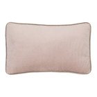 Almofada Boucl Retangular Carmel Rosa 30x50