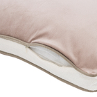 Almofada Boucl Retangular Carmel Rosa 30x50
