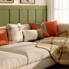 Almofada Quadrada Boucle Marrom 43x43cm Speciatta