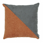 Almofada Quadrada Boucle Marrom 43x43cm Speciatta