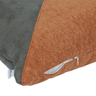 Almofada Quadrada Boucle Marrom 43x43cm Speciatta