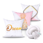 Almofada Branca Para Cama Decorativa 3 Unidades 45cm X 45cm C