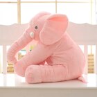 Almofada Buba Elefante Pelúcia Gigante Rosa