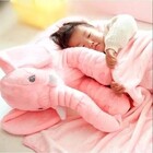 Almofada Buba Elefante Pelúcia Gigante Rosa