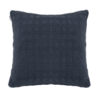 Almofada Buddemeyer Tricot Aretha Cinza Escuro 50cm X 50cm