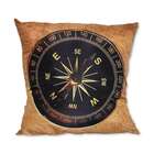 Almofada Bussola Marrom 42x42cm Uniart