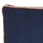 Almofada Retangular Carmel Azul Marinho 30x50cm