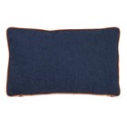 Almofada Retangular Carmel Azul Marinho 30x50cm