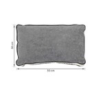 Almofada Retangular Carmel Cinza 30x50cm