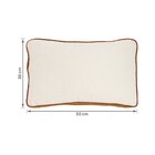 Almofada Retangular Carmel Mostarda 30x50cm