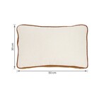Almofada Retangular Carmel Mostarda 30x50cm