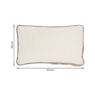 Almofada Retangular Carmel Rosa 30x50cm