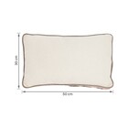 Almofada Retangular Carmel Rosa 30x50cm