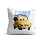 Almofada Carros Luigi Nome - Almofada Amarela