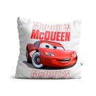 Almofada Carros Mcqueen Nome - Almofada Vermelha