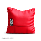 Almofada Carros Relampago Mcqueen - Almofada Vermelha