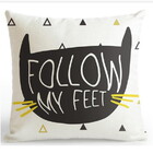 Almofada Cat Follow My Feet