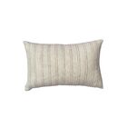 Almofada Quadrado Cave Jacquard Bege 30x50