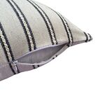 Almofada Quadrado Cave Jacquard Preto 30x50