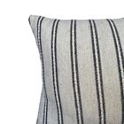 Almofada Quadrado Cave Jacquard Preto 30x50