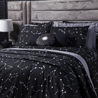 Almofada Cheia 40x30 Suede Estampada Mapa Astral