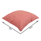 Almofada cheia 60 cm x 60 cm  acqua rosa