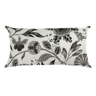 Almofada cheia 60x60cm  Asturias Flores Cinza