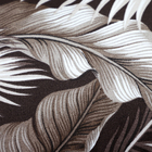 Almofada cheia 60x60cm  Asturias Folhagem Marrom