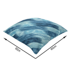 Almofada cheia 60x60cm  Asturias Palheta Azul