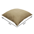 Almofada Cheia Ecotec 60x60cm Marrom Próxima