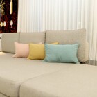 Almofada Cheia Lisa Pecan 30x50cm Kasan