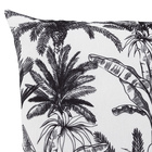 Almofada Cheia Sertao Branca e Preta 45x45 Speciatta