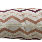 Almofada Chevron Soft Grená 40x40cm - Serigrafada Frente E Ve