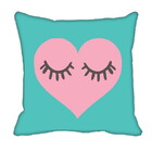 Almofada Cílios Coração