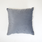 Almofada cinza veludo Madritex 45x45cm