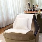 Almofada Quadrada Colmar Tecido Bege 43x43cm