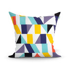 Almofada Colorida Estampada Para Sala Decorativa 45cm X 45cm