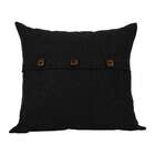 Almofada Com Botão Lounge 40x40  Preto 1614