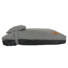 Almofada Com Travesseiro Para Cachorro Mabuu Pet - Cinza