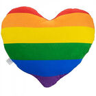 Almofada Coração Arco-íris Gg