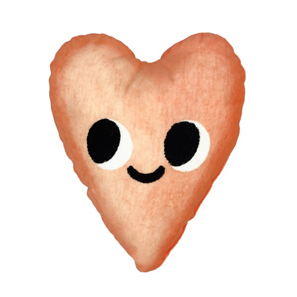 Almofada Coração Poliéster Belchior 40x40cm