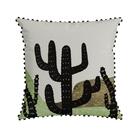 Almofada Cordel Ludic Grelot 167 Cacto Com Verde 43x43 Belchi