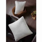 Almofada Crochê Riaza 50x50 Cru Kacyumara